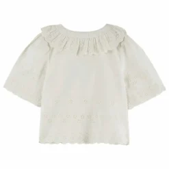 Online Emile et Ida Blouse Broderie | Rose pêche
