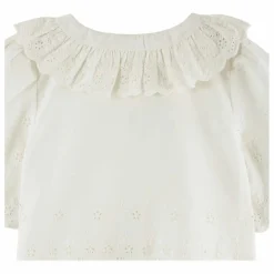 Online Emile et Ida Blouse Broderie | Rose pêche