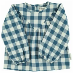 Piupiuchick Blouse Carreaux Coton Bio ||Enfant Blouses, T-Shirts|Blouses, T-Shirts