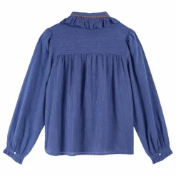 Clearance Emile et Ida Blouse Cassandre Rayée | Bleu