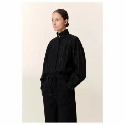 Leon & Harper Blouse Chana Rayée Métallisée ||Femme Blouses, Chemises