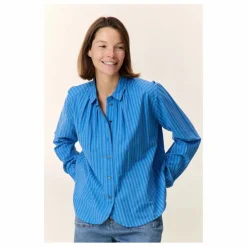 Leon & Harper Blouse Cob Rayée Coton Bio ||Femme Blouses, Chemises