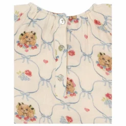 Konges Sløjd Blouse Coco Chiens Coton Bio ||Enfant Blouses, T-Shirts|Blouses, T-Shirts