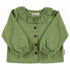 Piupiuchick Blouse Col Carreaux Coton Bio ||Enfant Blouses, T-Shirts|Blouses, T-Shirts
