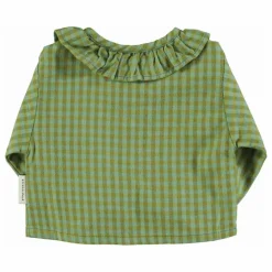 Piupiuchick Blouse Col Carreaux Coton Bio ||Enfant Blouses, T-Shirts|Blouses, T-Shirts