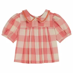 Emile et Ida Blouses, T-Shirts*Blouse Col Claudine Vichy |