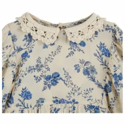 Enfant Emile et Ida Blouses, T-Shirts*Blouse Col Crochet Fleurie |