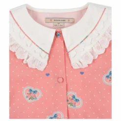 Sale Blouse Col Cœurs Coton Bio | Enfant Blouses, T-Shirts|Blouses, T-Shirts