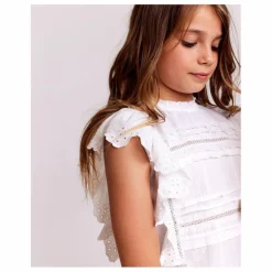 AO76 Blouse Dania Dobby ||Enfant Blouses, T-Shirts