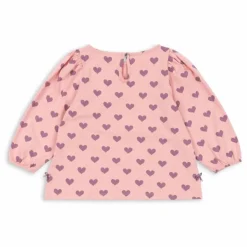 Online Konges Sløjd Blouse Drey Cœurs Coton Bio | Rose