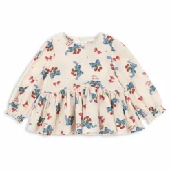 Konges Sløjd Blouse Elin Noeuds Coton Bio | Beige