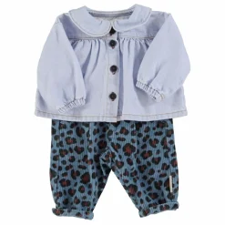 Outlet Blouse en Jean Col Claudine | Enfant Blouses, T-Shirts|Blouses, T-Shirts
