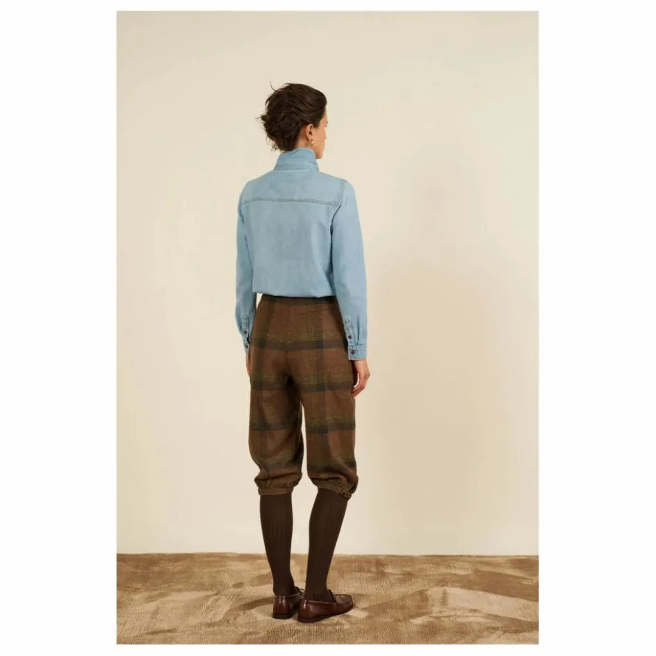 Clearance Maria de la Orden Blouse Fairy Denim | Light Blue