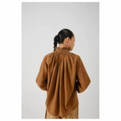 CORD Blouse Farmer Bloom Brodée ||Femme Blouses, Chemises
