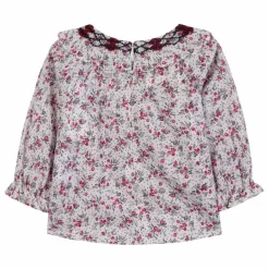 Enfant Tartine et Chocolat Blouses, T-Shirts|Blouses, T-Shirts*Blouse Fleurie |
