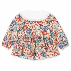 Blouse Fleurie Coton Bio | Enfant Blouses, T-Shirts|Blouses, T-Shirts