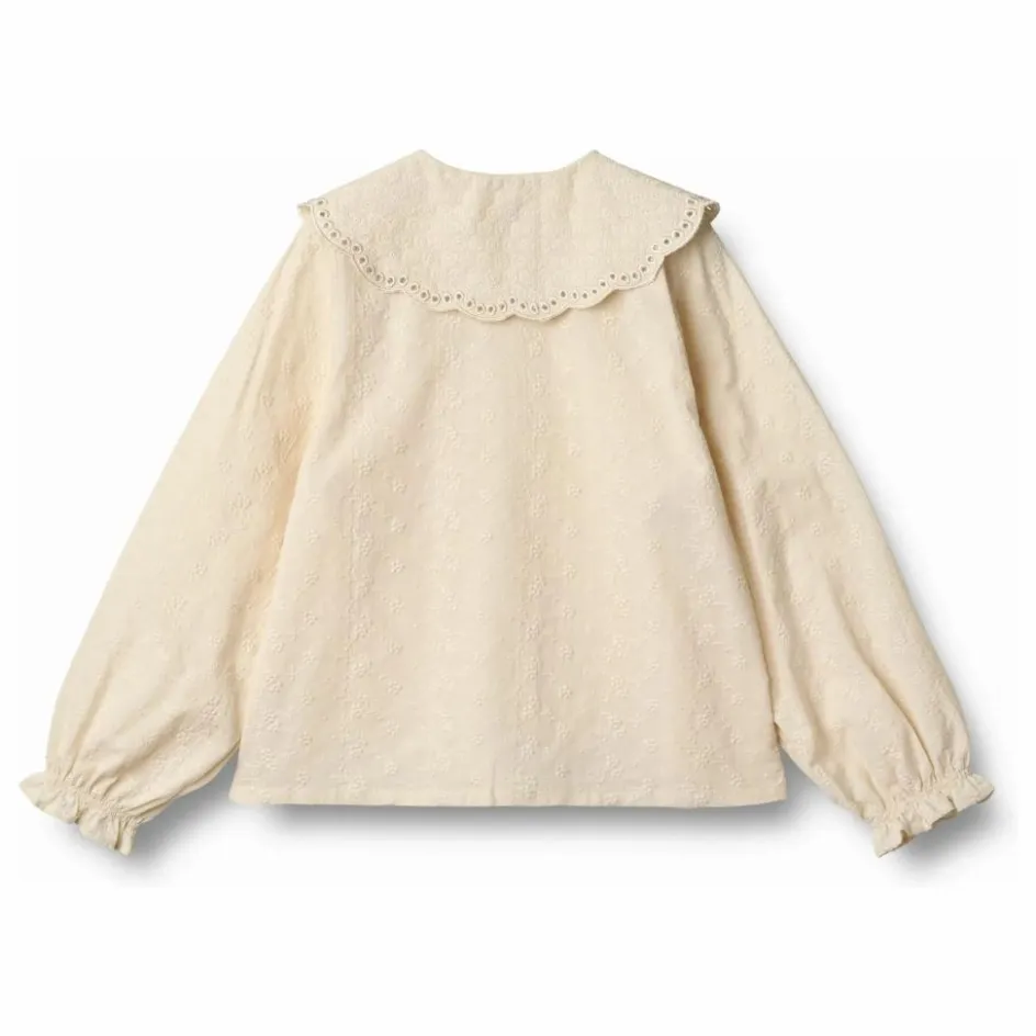 Wheat Blouse Flora Col Claudine Coton Bio ||Enfant Blouses, T-Shirts