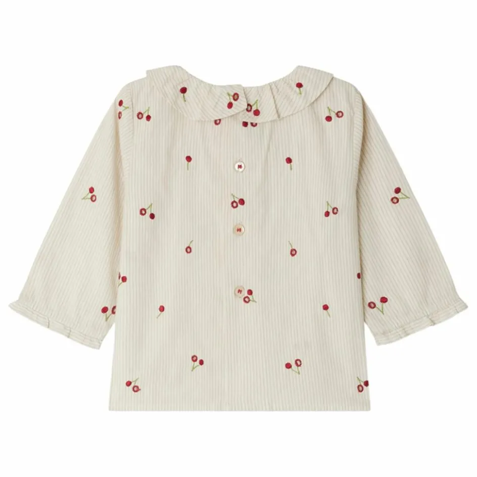 Bonpoint Blouse Ganiti Coton Bio | Ecru