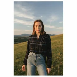 Hot Blouse Gladis Preston Carreaux | Femme Blouses, Chemises