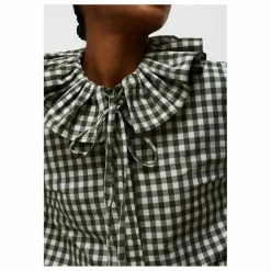Dr Bloom Blouse Heidi Carreaux ||Femme Blouses, Chemises
