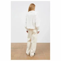 Online Skall Studio Blouse Iris Coton Bio | Blanc optique