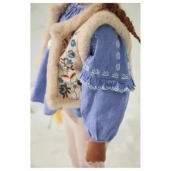 Enfant Louise Misha Blouses, T-Shirts*Blouse Irisa Chambray Coton Bio |