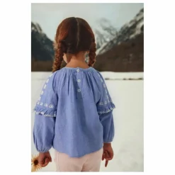 Enfant Louise Misha Blouses, T-Shirts*Blouse Irisa Chambray Coton Bio |