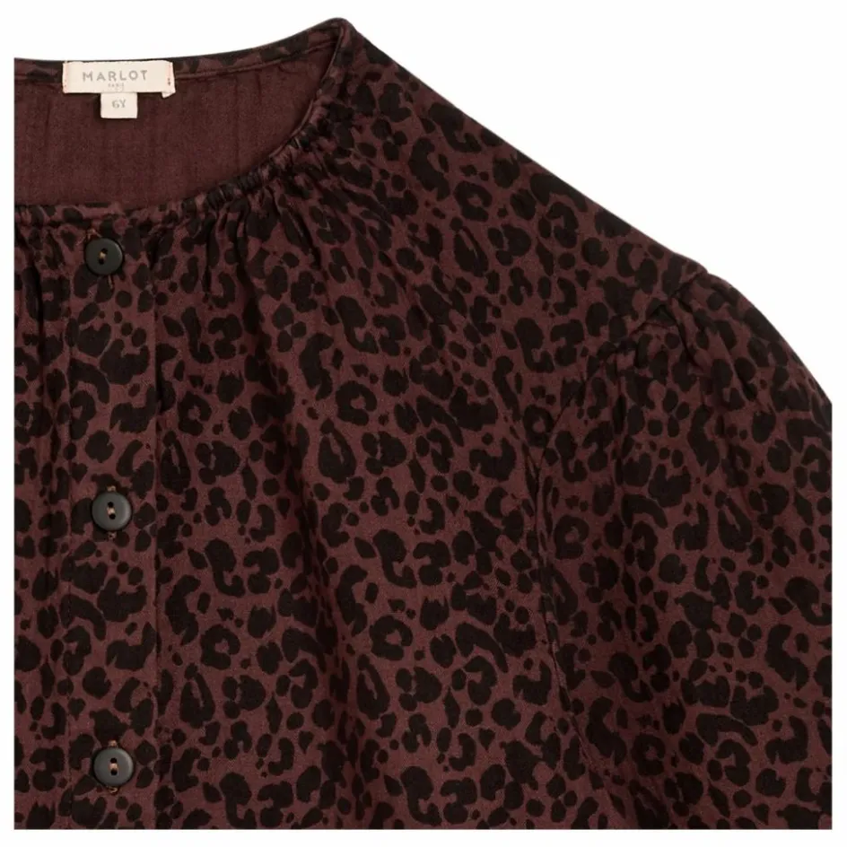 Enfant Marlot Paris Blouses, T-Shirts*Blouse Irène Léopard |