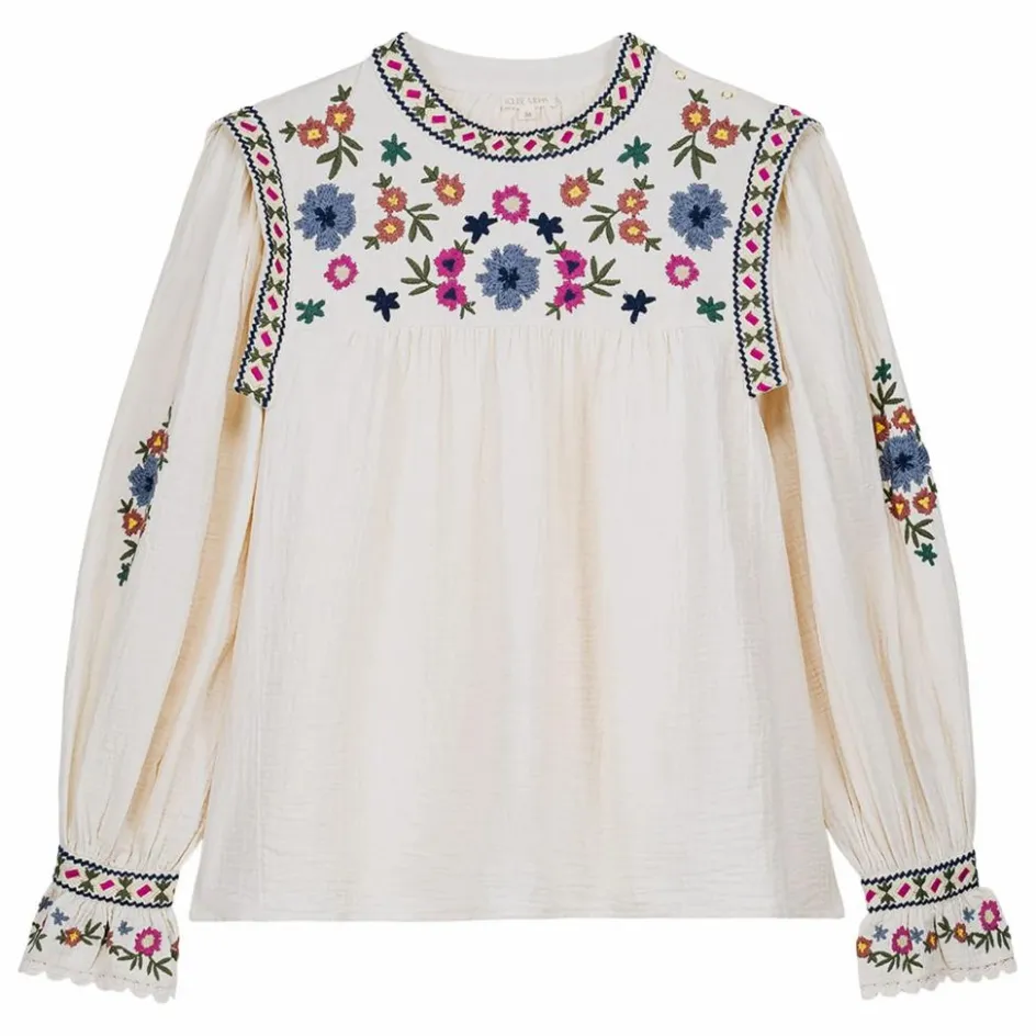 Femme Louise Misha Blouses, Chemises*Blouse Izza Double Gaze de Coton Bio - Collection Femme |