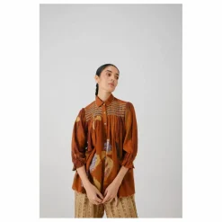Sale Blouse Judy Foliage | Femme Blouses, Chemises