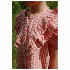 Konges Sløjd Blouse Kim Volant Coton Bio ||Enfant Blouses, T-Shirts|Blouses, T-Shirts