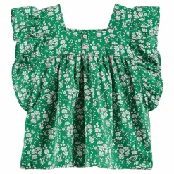 Online Emile et Ida Blouse Liberty | Vert