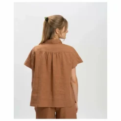 Discount Matona Blouse Lin | Marron