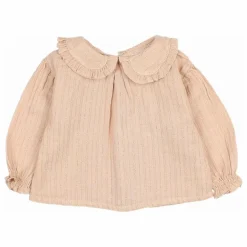 Búho Blouse Lurex Coton Bio | Rose