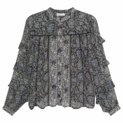 Hot Blouse Madurai Camilla | Femme Blouses, Chemises