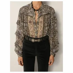 Hot Blouse Madurai Camilla | Femme Blouses, Chemises