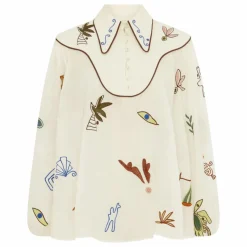 Femme Alémais Blouses, Chemises*Blouse Mina Brodée |