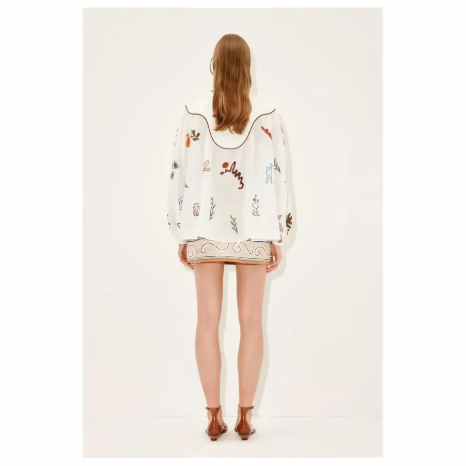 Femme Alémais Blouses, Chemises*Blouse Mina Brodée |