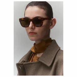 Hot Pomandère Blouse Mousseline Coton et Soie | Chocolat