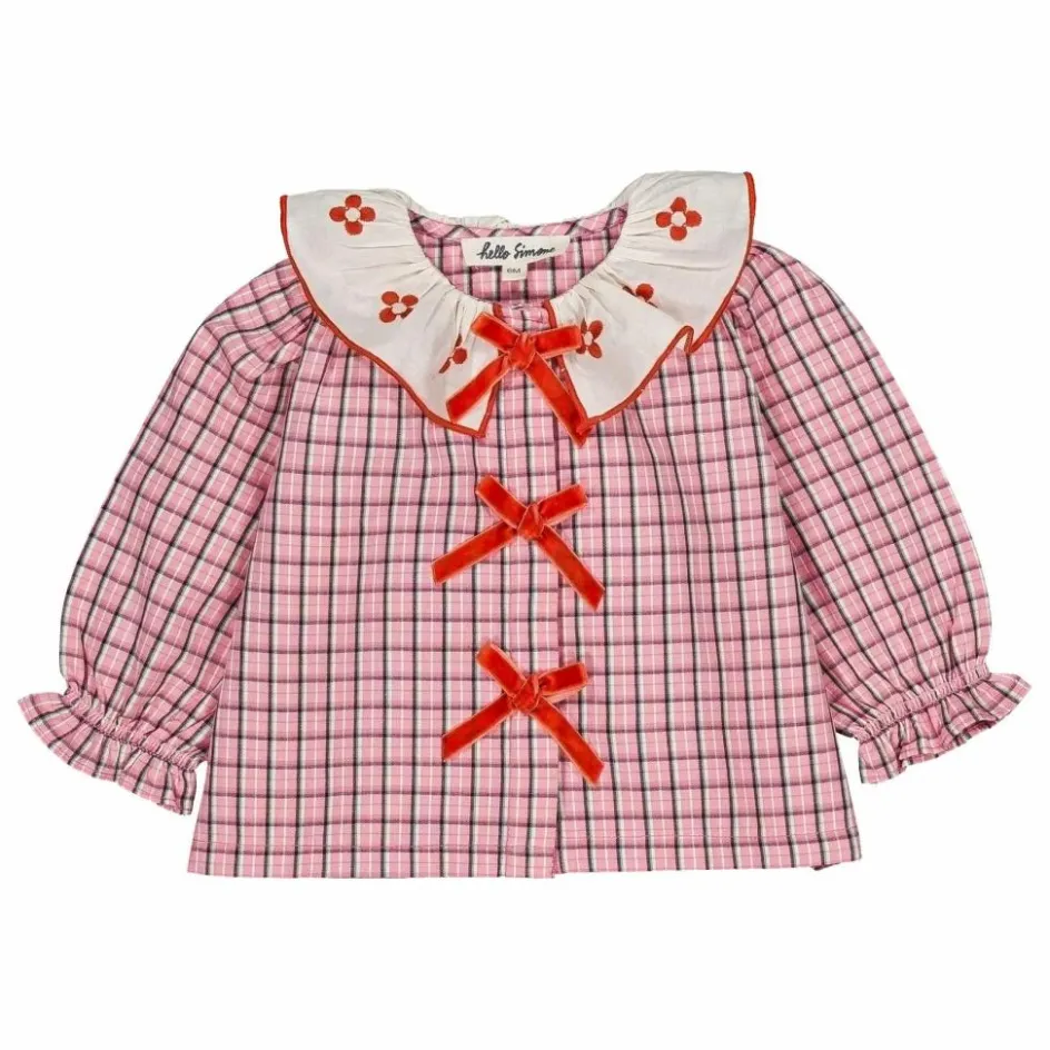 Hello Simone Blouse Myrtille Carreaux || Blouses, T-Shirts