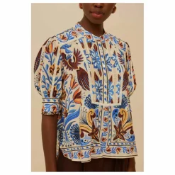 Farm Rio Blouse Nature Land ||Femme Blouses, Chemises
