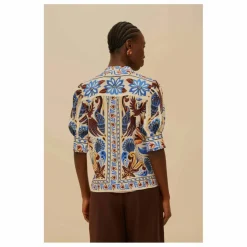 Farm Rio Blouse Nature Land ||Femme Blouses, Chemises