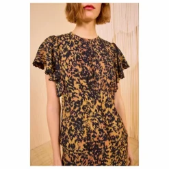 Ulla Johnson Blouse Nejmar | Marron