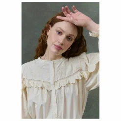 Louise Misha Blouse Noelianne Popeline de Coton Bio - Collection Femme ||Femme Blouses, Chemises