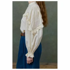 Louise Misha Blouse Noelianne Popeline de Coton Bio - Collection Femme ||Femme Blouses, Chemises