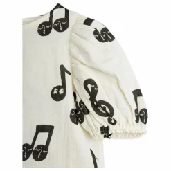 Mini Rodini Blouse Notes Gaze de Coton Bio ||Enfant Blouses, T-Shirts|Blouses, T-Shirts