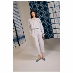 Femme Blue Anemone Blouses, Chemises*Blouse Ondina Rayée |