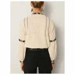 Sale Maison Hotel Blouse Orchid Bruna | Blanc