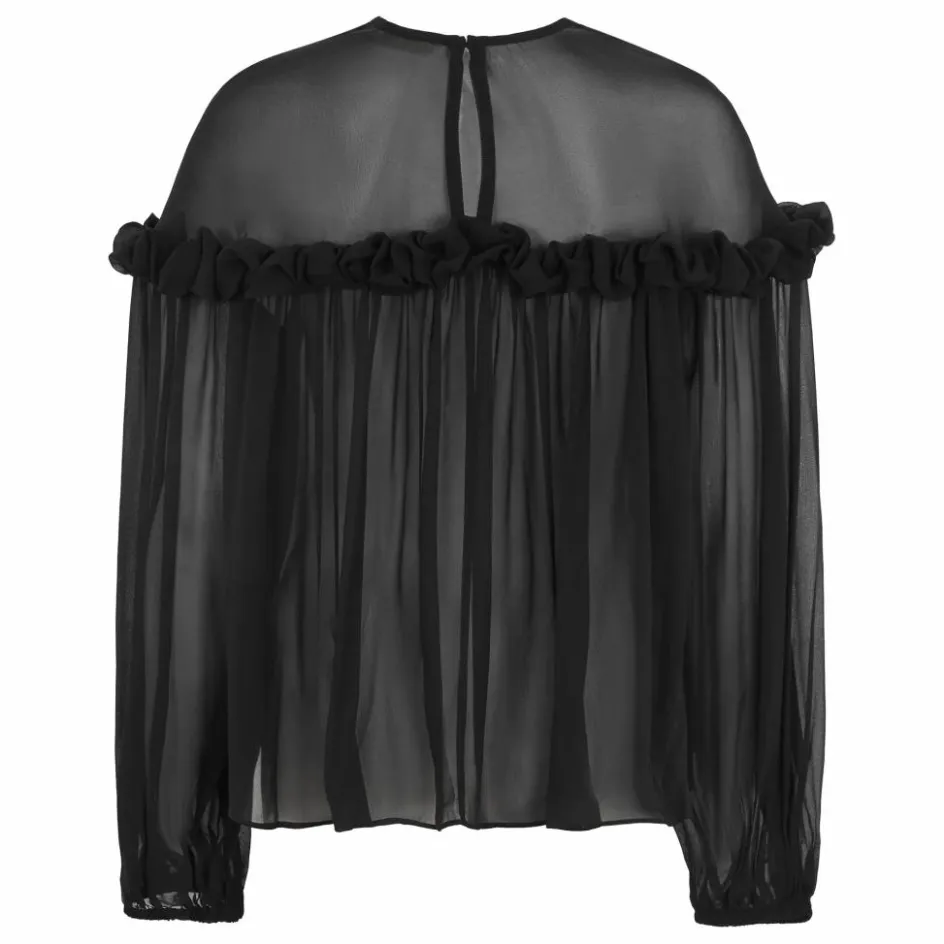 Best Blouse Peggy Soie | Femme Blouses, Chemises