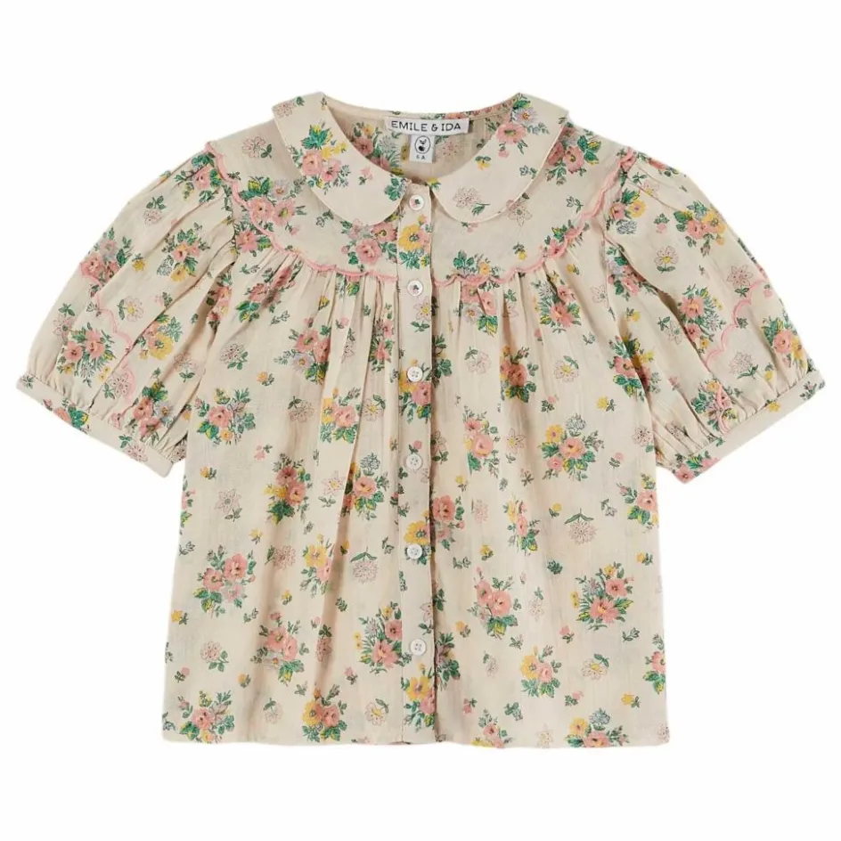 Enfant Emile et Ida Blouses, T-Shirts|Blouses, T-Shirts*Blouse Printemps |